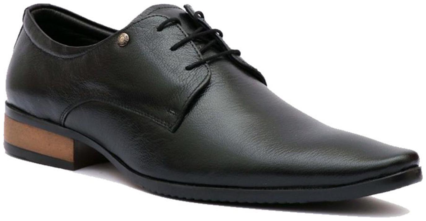 

Hitz Men Black Derby Formal Shoes