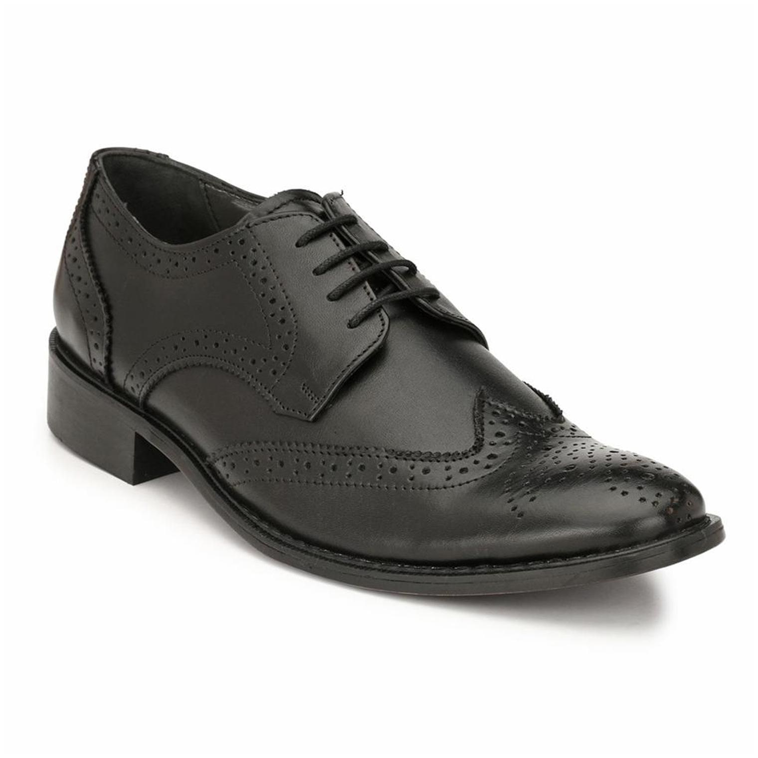 

Hitz Men Black Slip-On Formal Shoes - 3103-CRUSHT