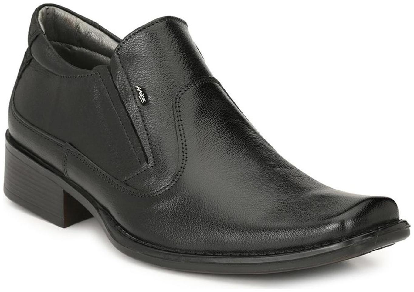 

Hitz Men Black Slip-On Formal Shoes - 1414-BLACK