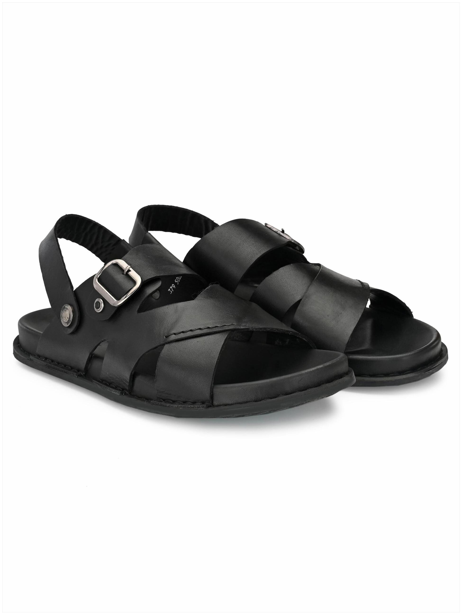 

Hitz Black Casual Sandals For Men s