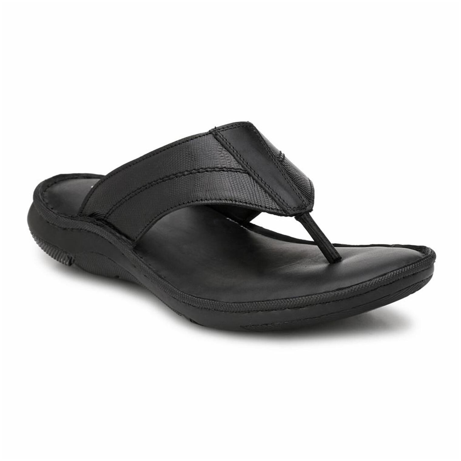 

Hitz Black Slippers For Men s