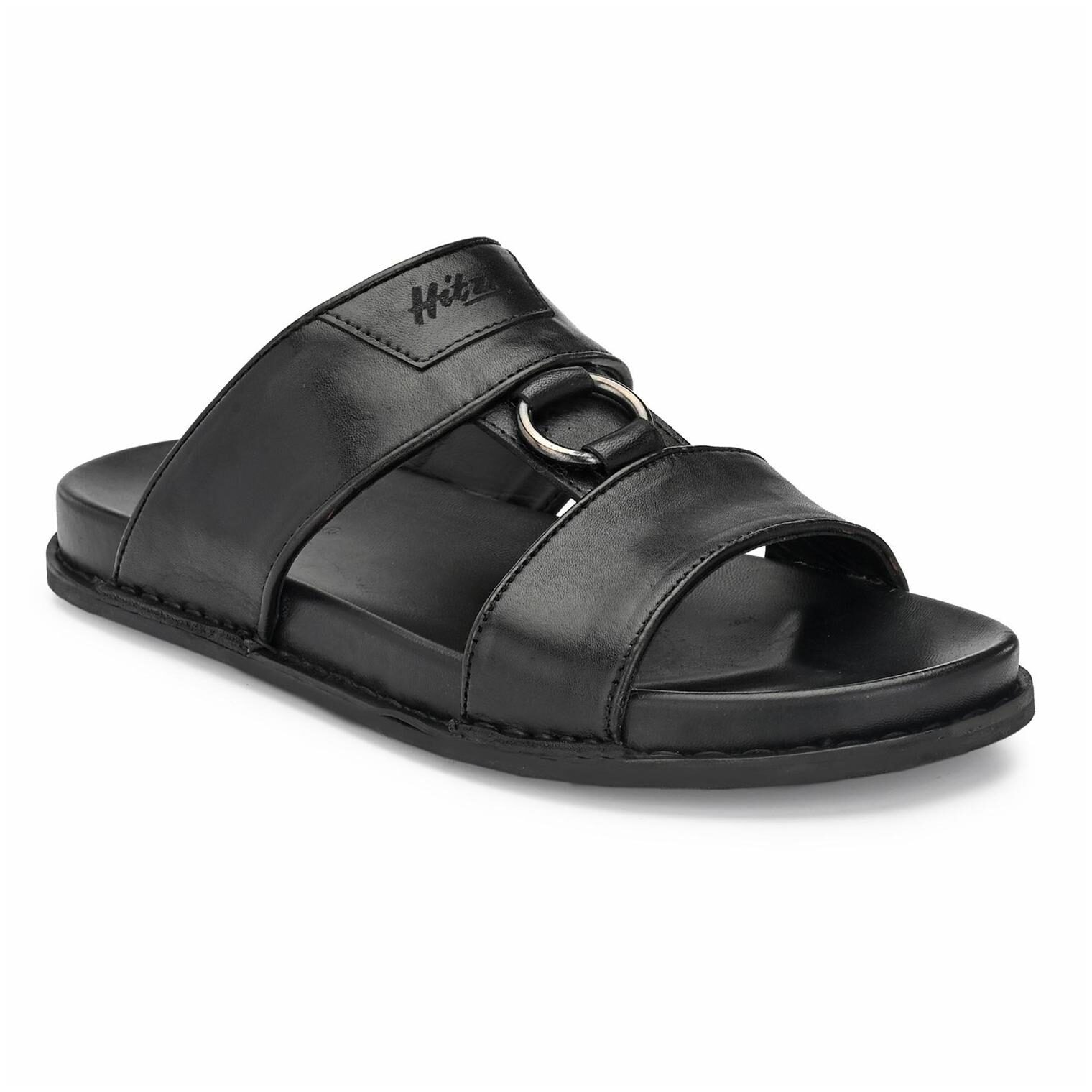 

Hitz Men Black Sandals