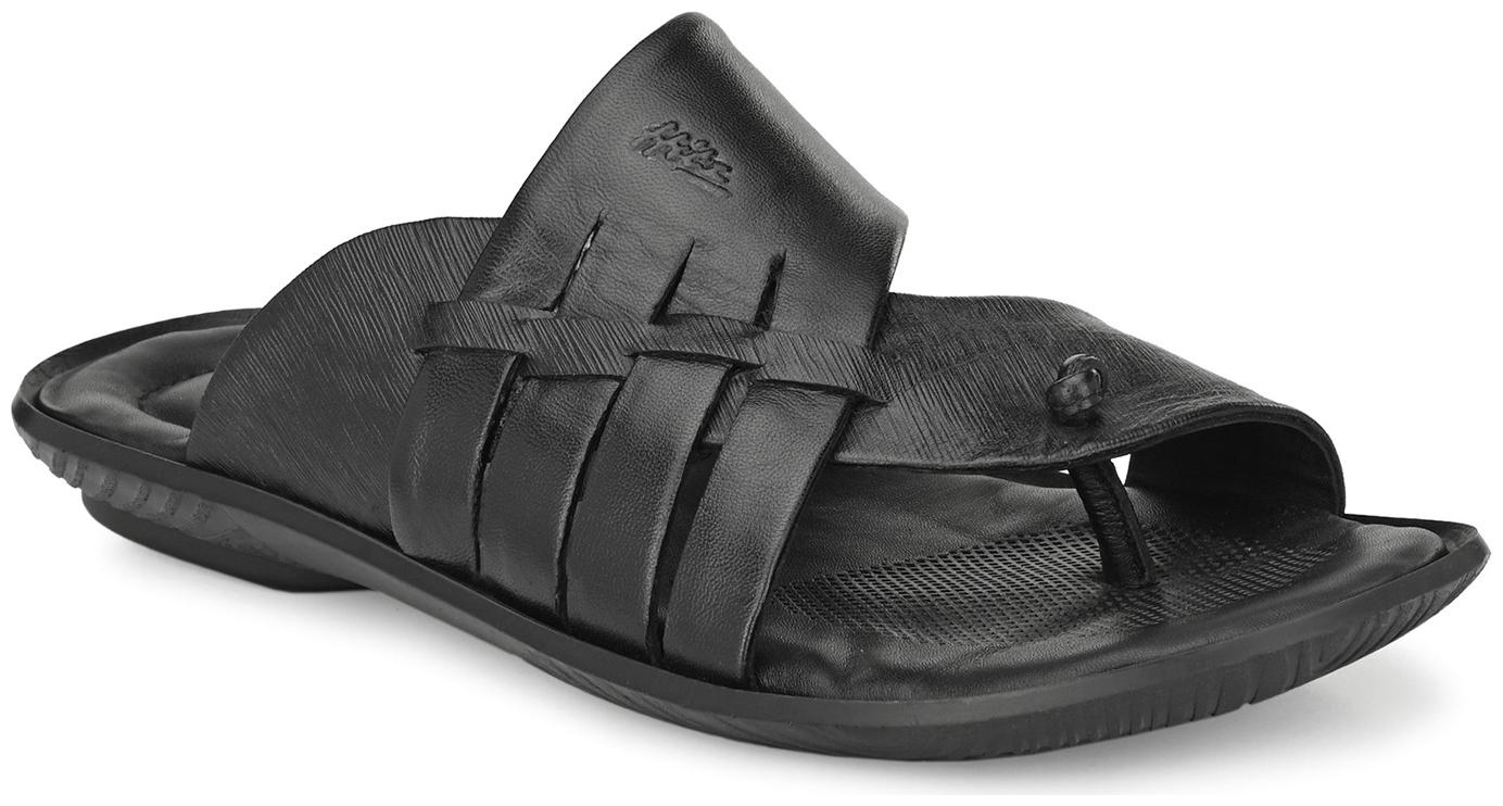 

Hitz Black Slippers For Men s