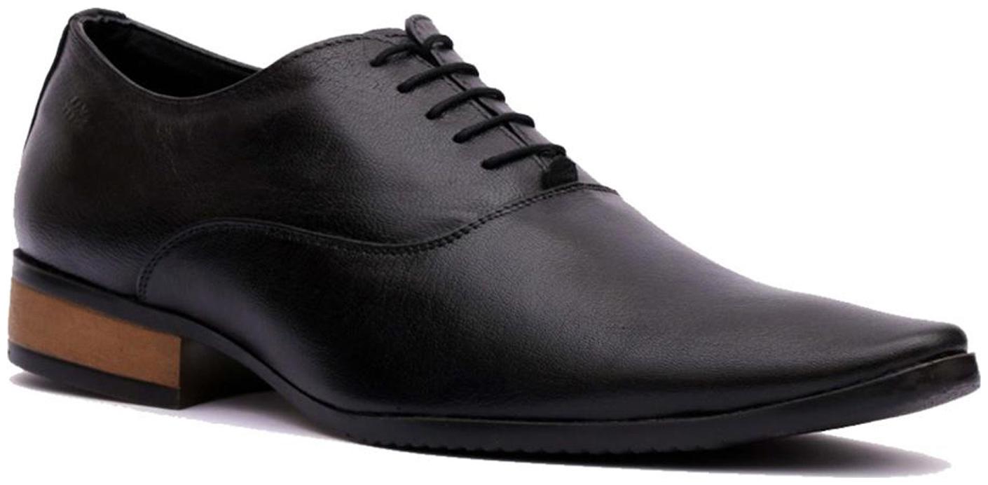 

Hitz Men Black Oxford Formal Shoes