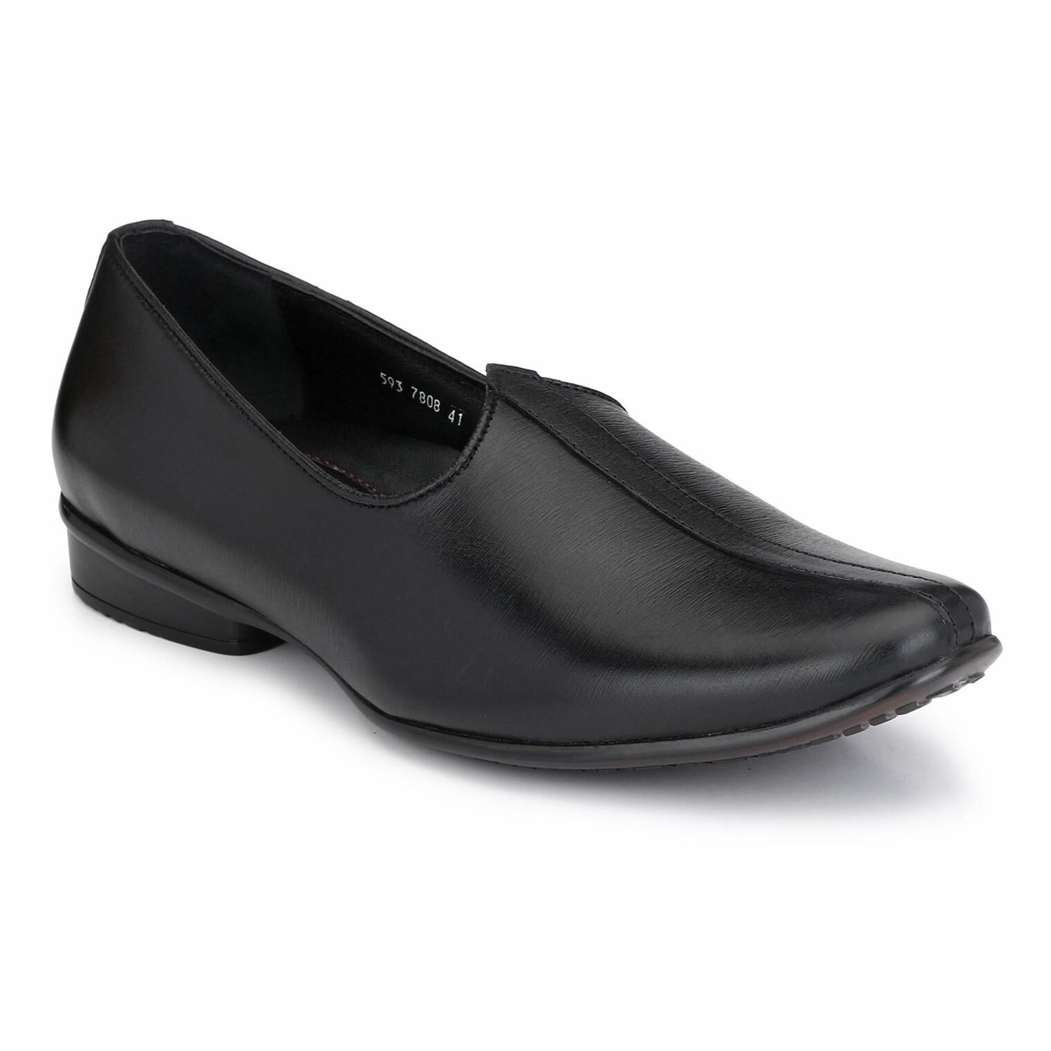 

Hitz Black Formal Office Shoe For Men s
