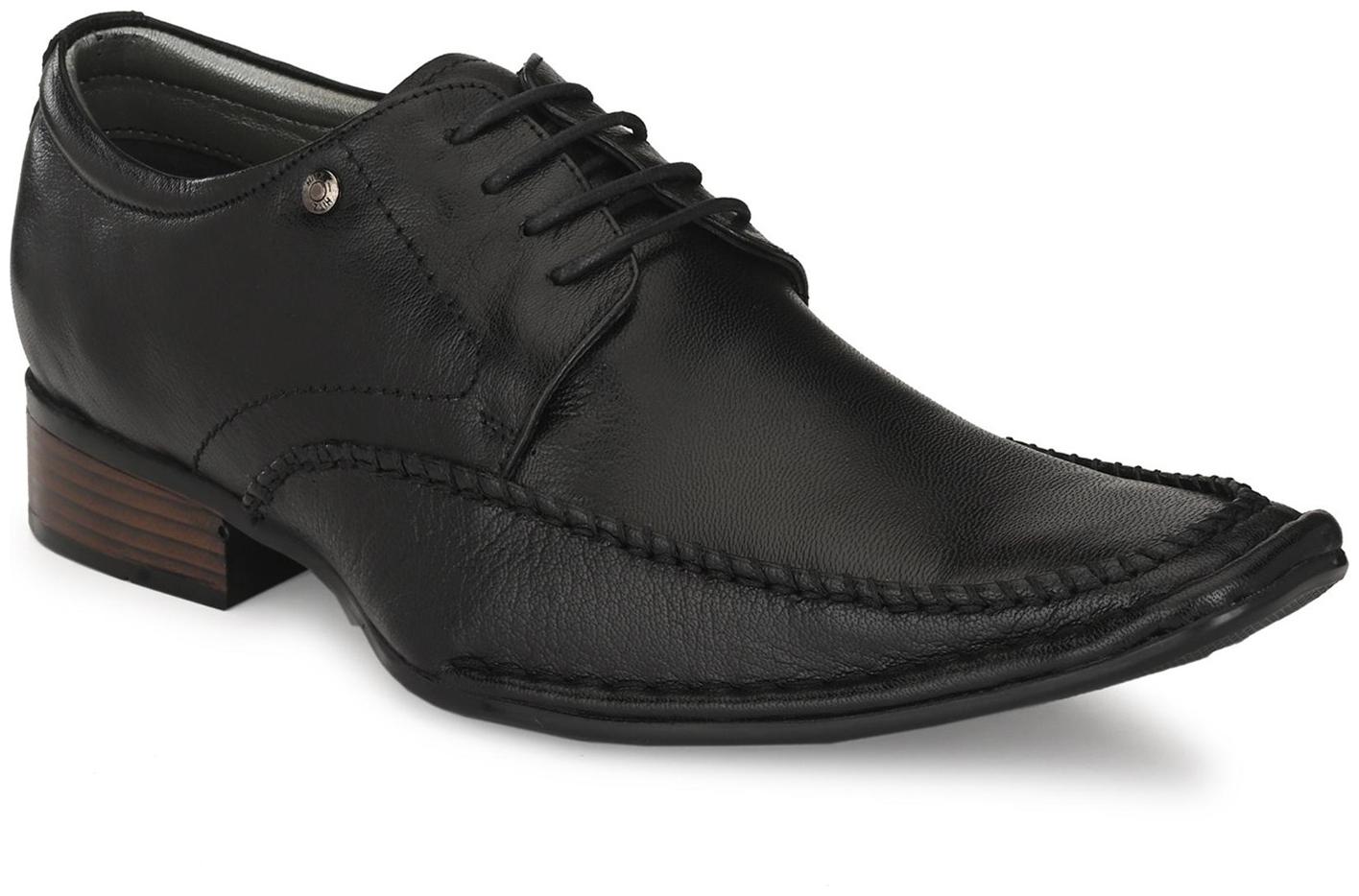 

Hitz Men Black Derby Formal Shoes - 5622-BLACK