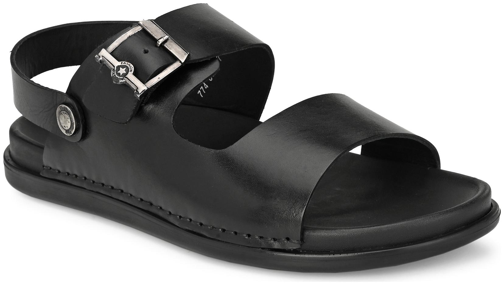 

Hitz Men Black Sandals