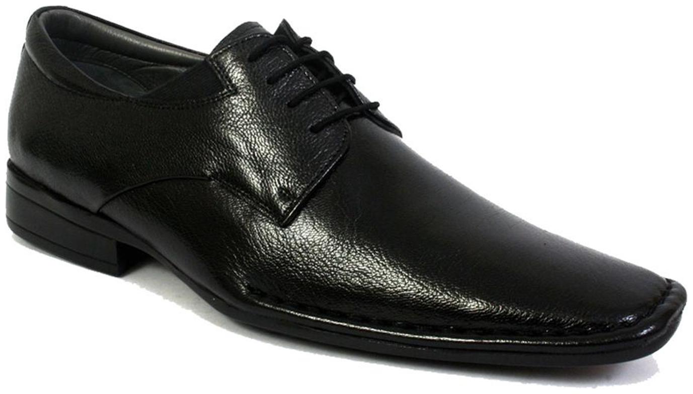 

Hitz Men Black Derby Formal Shoes