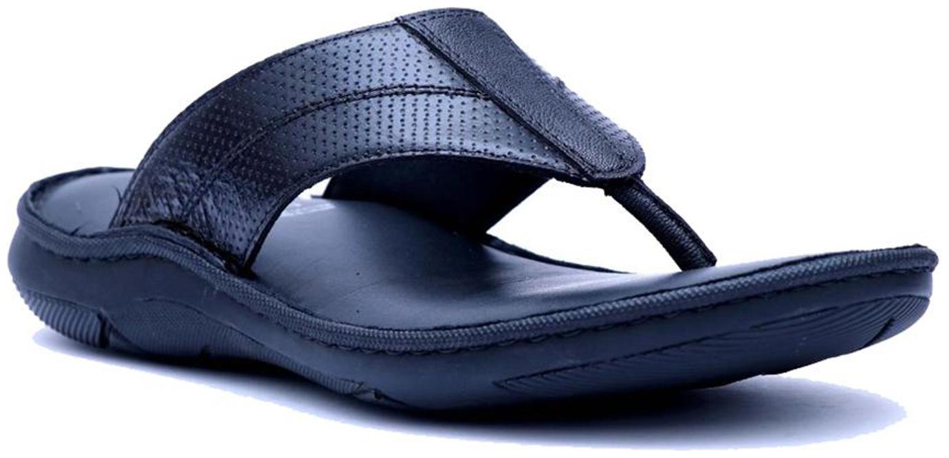 

Hitz Black Slippers For Men s