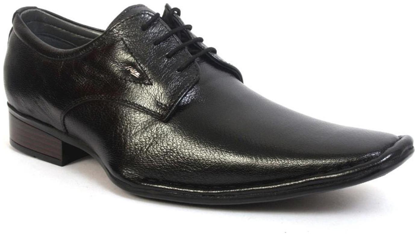 

Hitz Men Black Derby Formal Shoes
