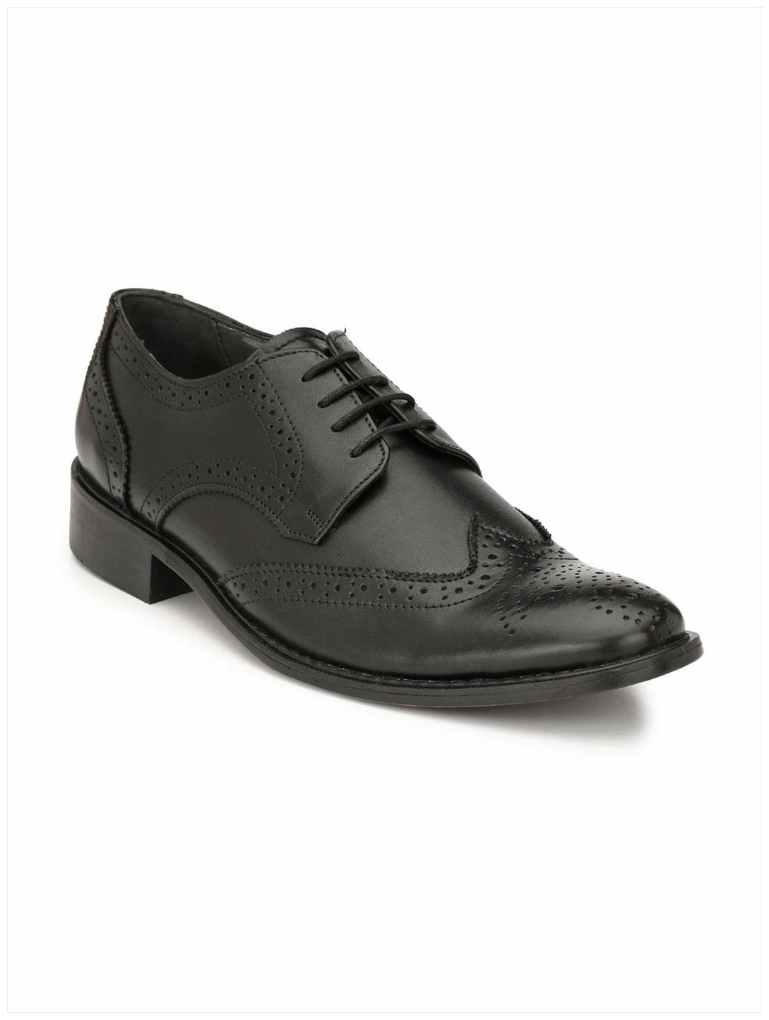 

Hitz Men Black Slip-On Formal Shoes - 3103-CRUSHT