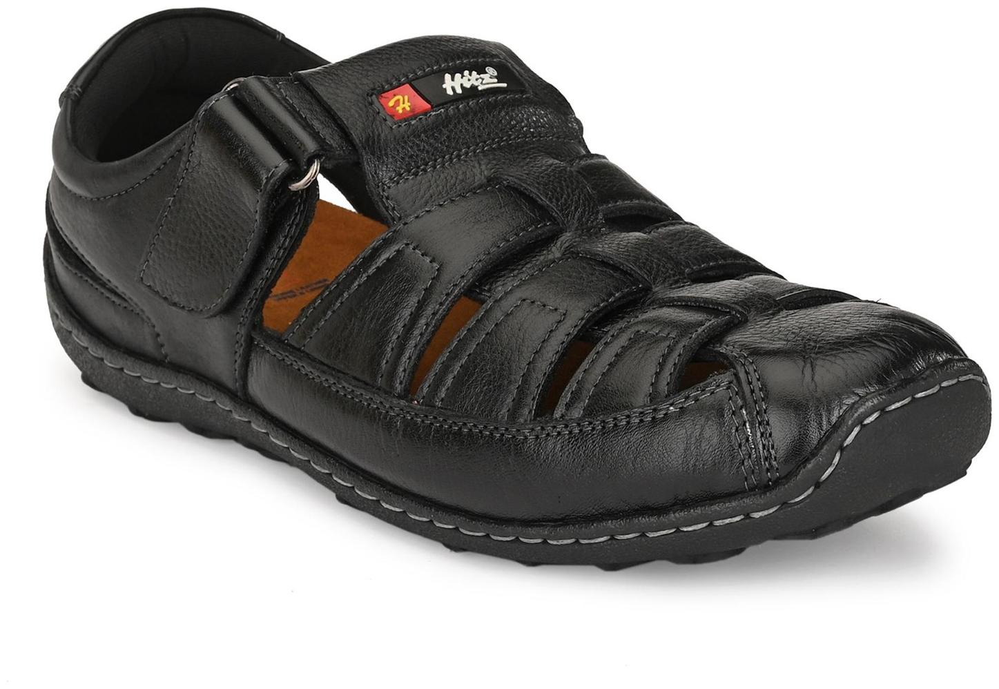 

Hitz Men Black Sandals