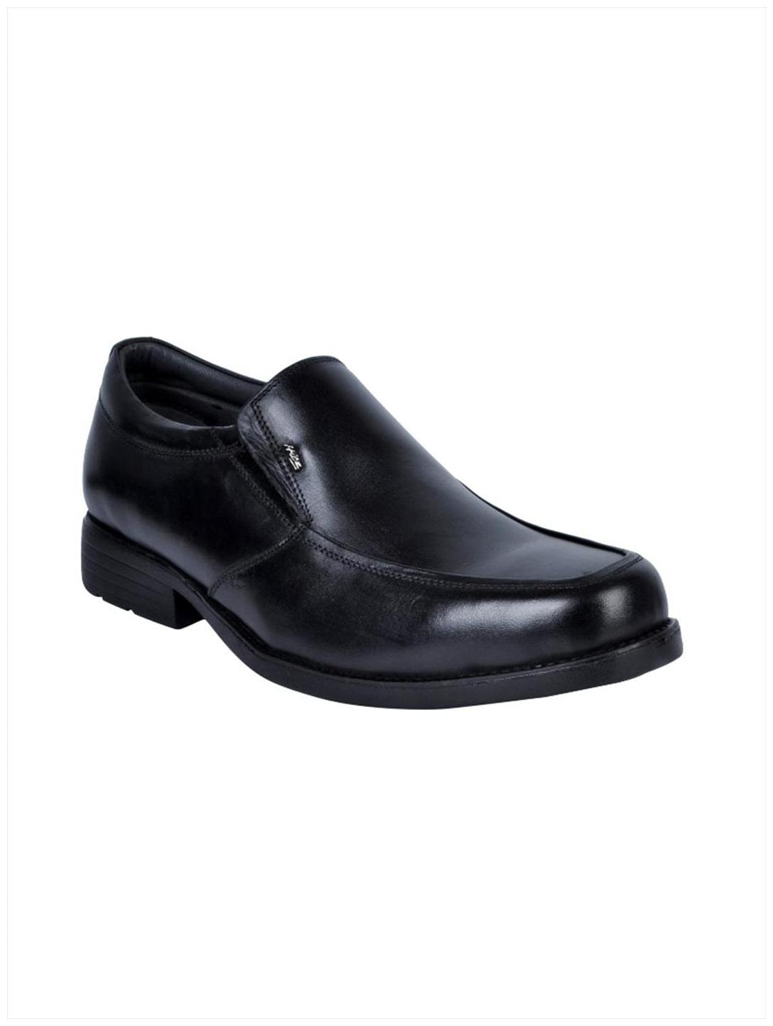 

Hitz Men Black Slip-On Formal Shoes - 8852-BLACK F G