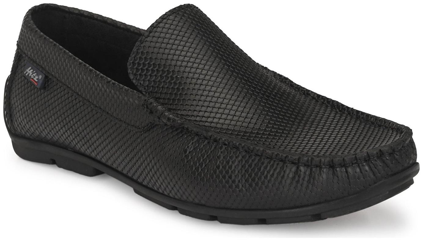 

Hitz Men Black Loafers - 1502-BLACK