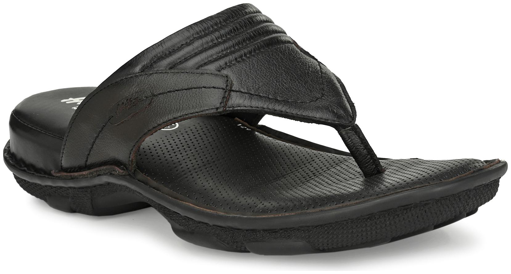 

Hitz Men Black Indoor Slippers - 1 Pair