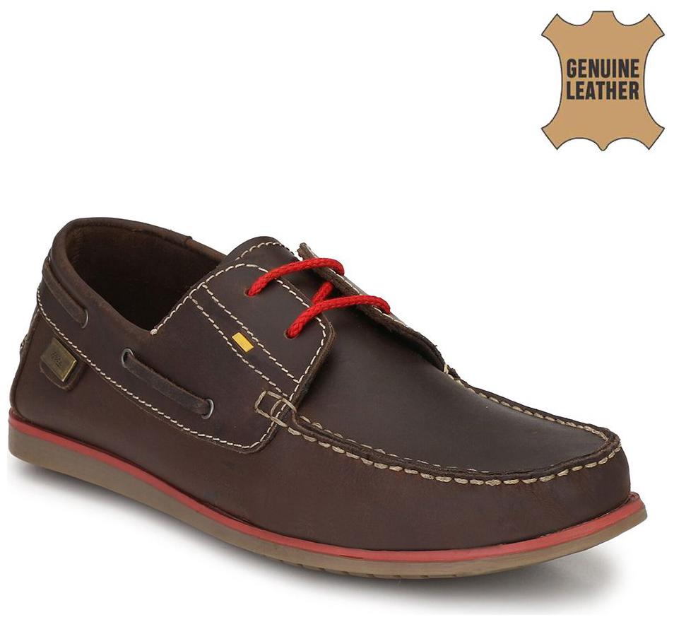 

Hitz Brown Boat Shoes For Men