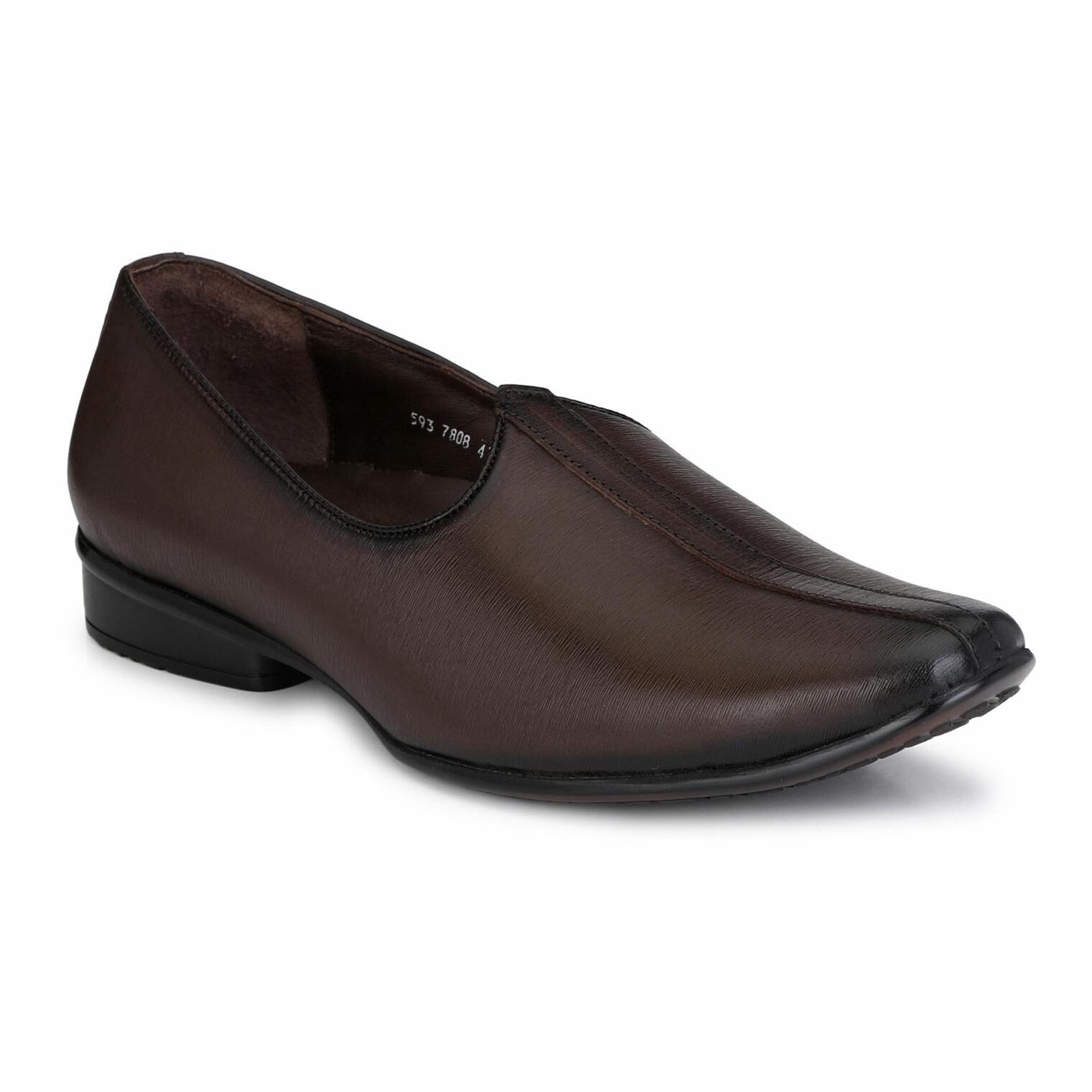 

Hitz Brown Formal Office Shoe For Men s