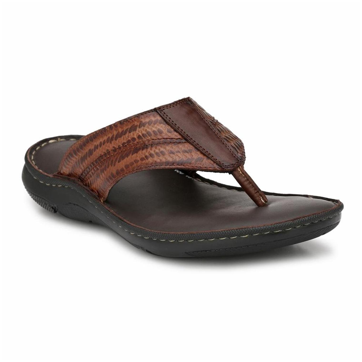 

Hitz Brown Slippers For Men s