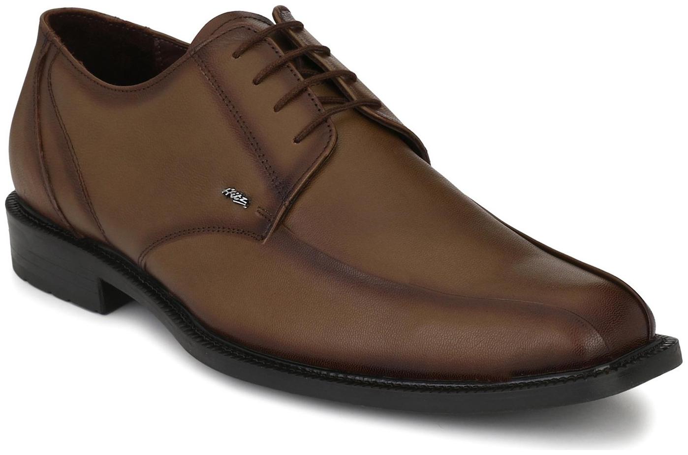 

Hitz Men Brown Derby Formal Shoes - 4601