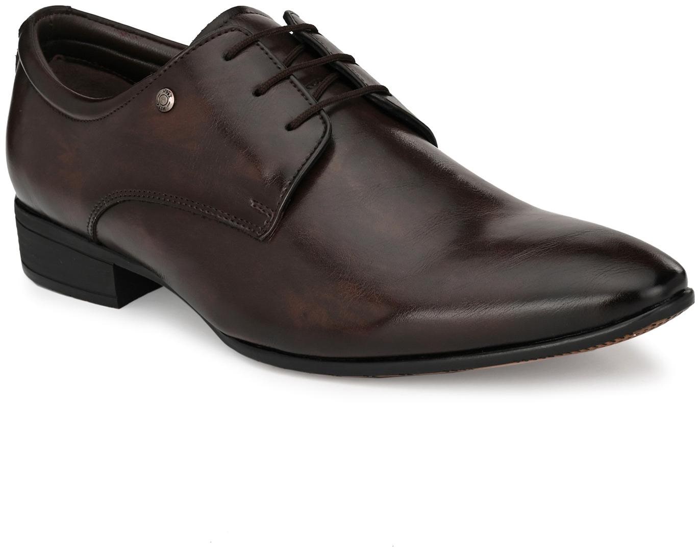 

Hitz Men Brown Derby Formal Shoes - MS 5714-COCO