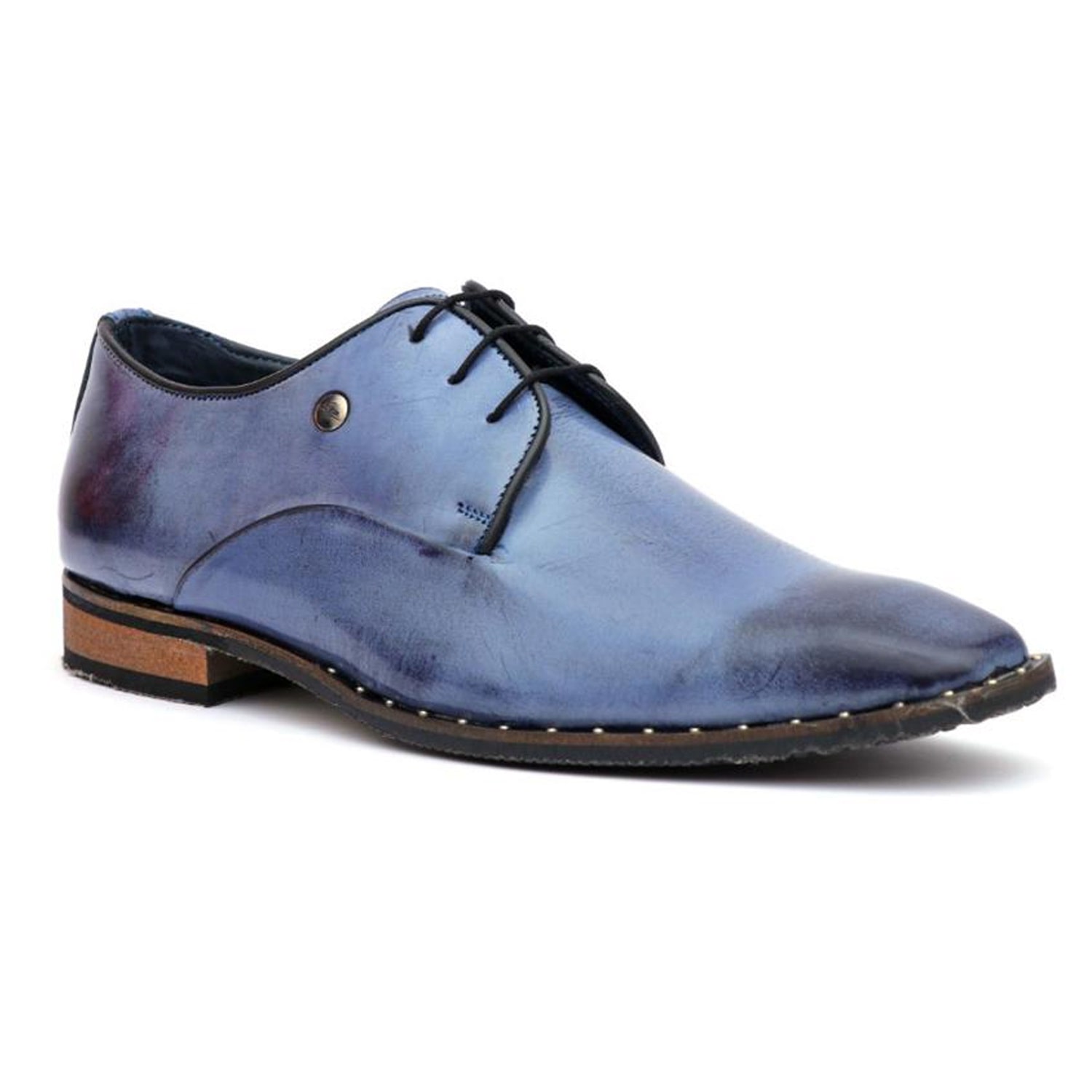 

Hitz Men Blue Derby Formal Shoes - 7713