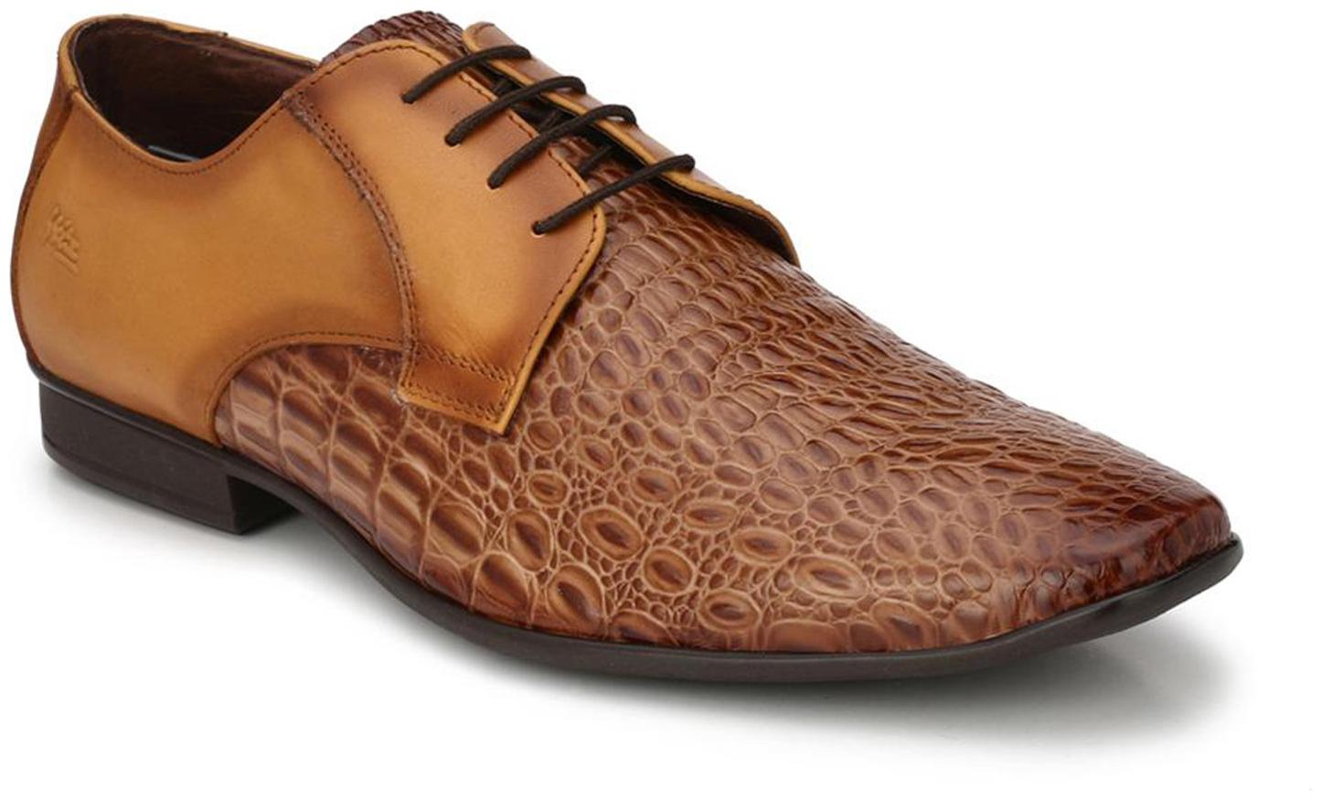 

Hitz Men Brown Derby Formal Shoes - 5201