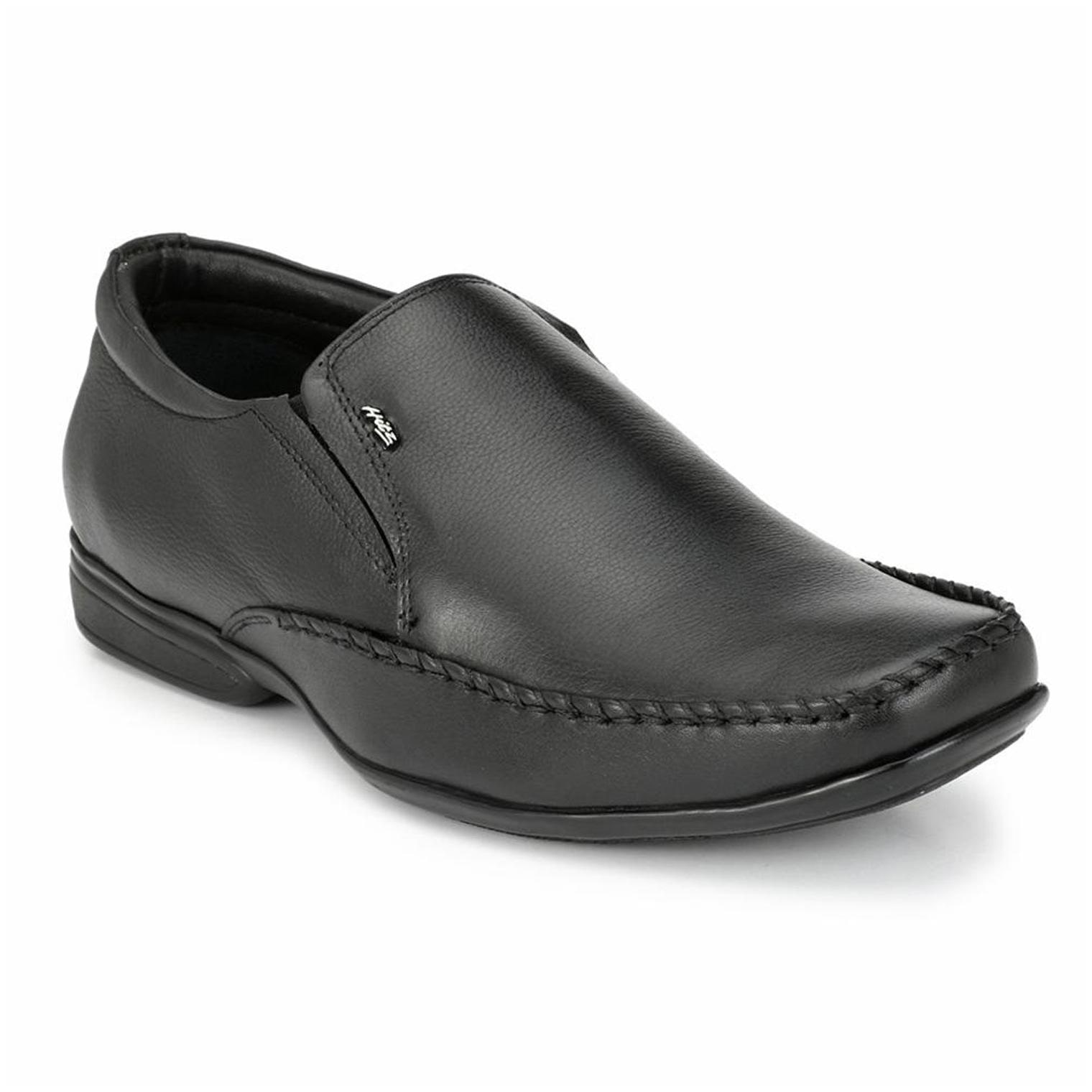 

Hitz Men Black Slip-On Formal Shoes - R 20