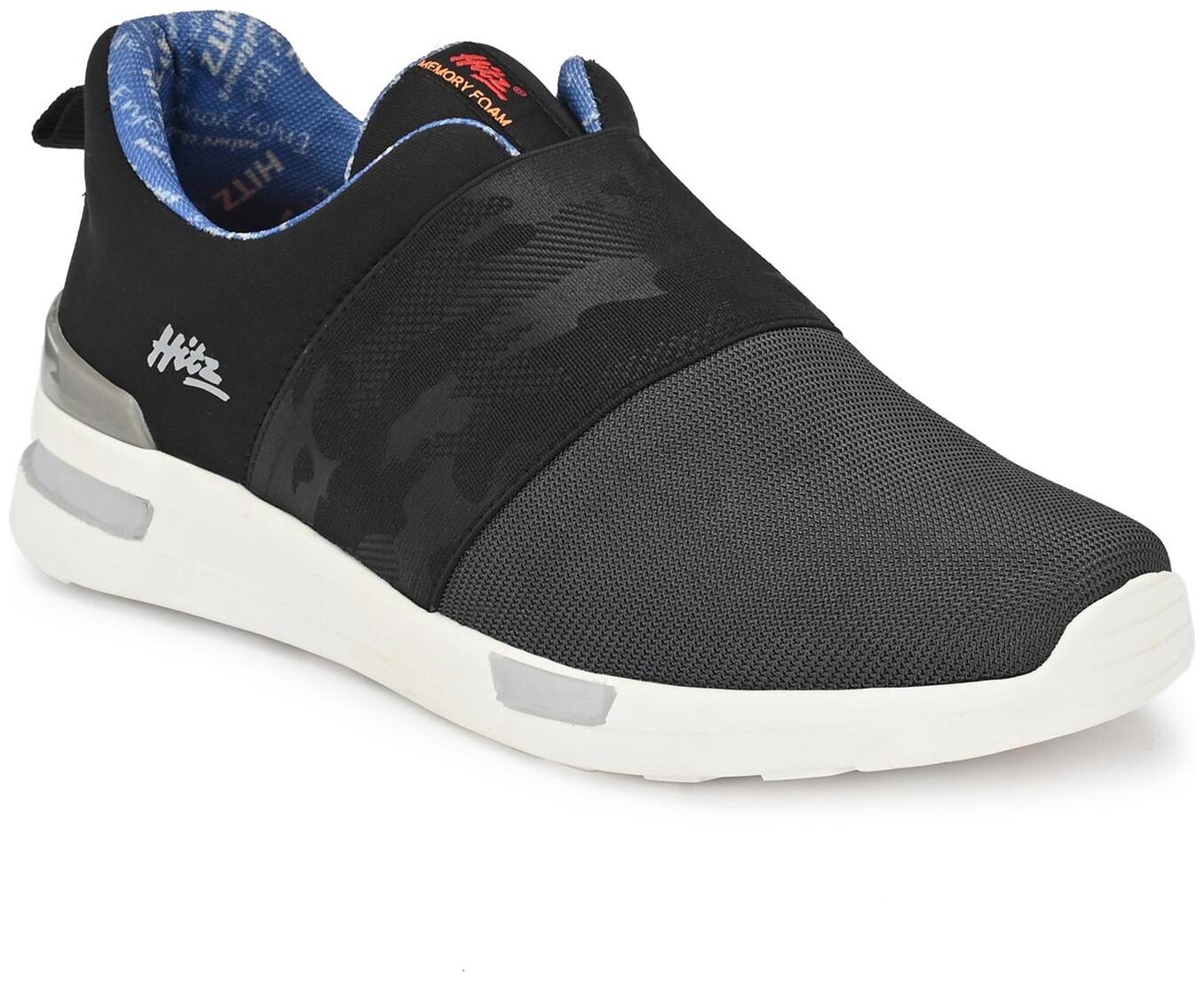 

Hitz Men 209-GREY BLK Walking Shoes ( Grey )