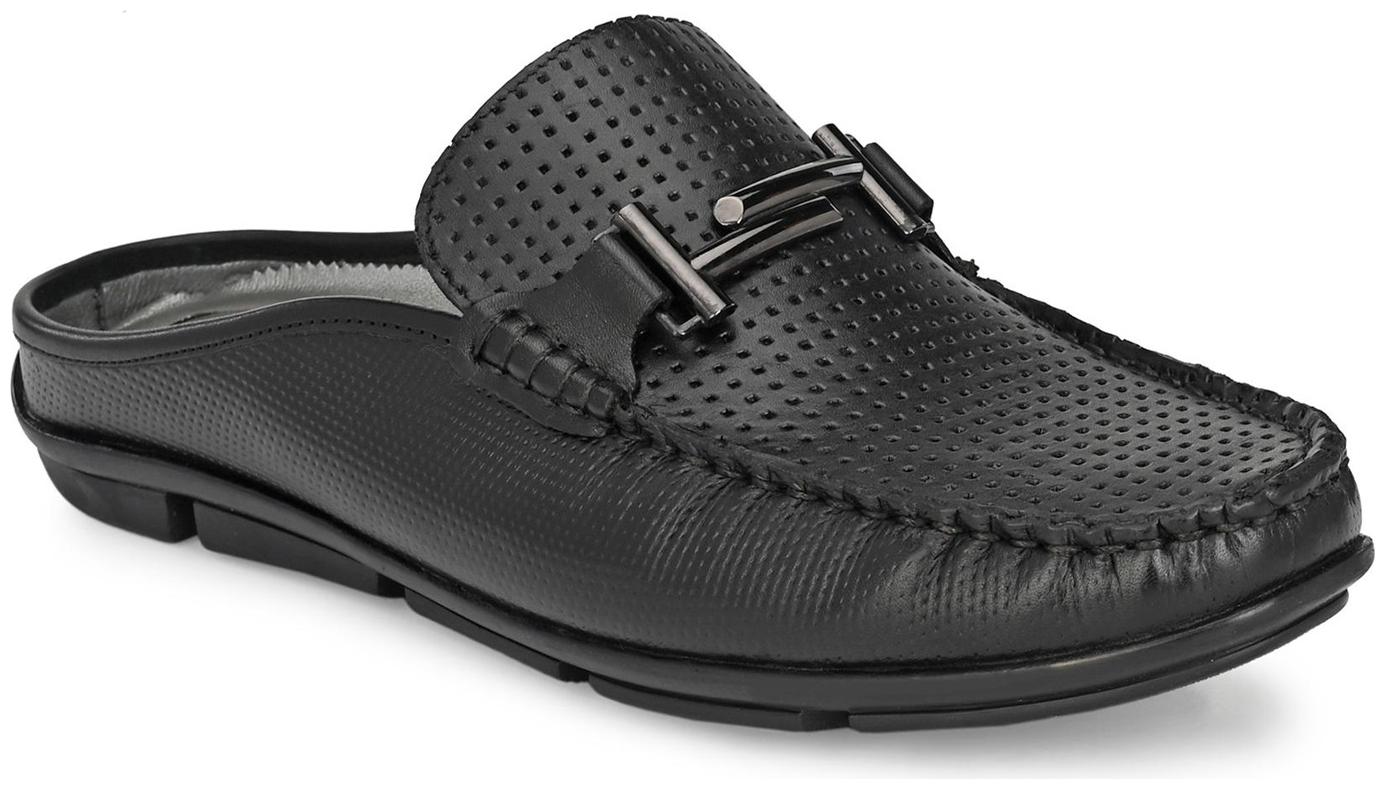

Hitz Men Black Loafers - 6133-BLACK - 6133