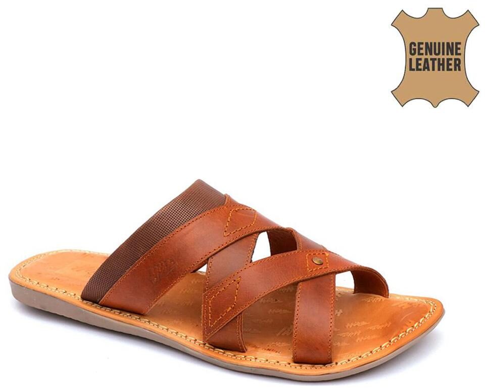 

Hitz Tan Brown Slippers