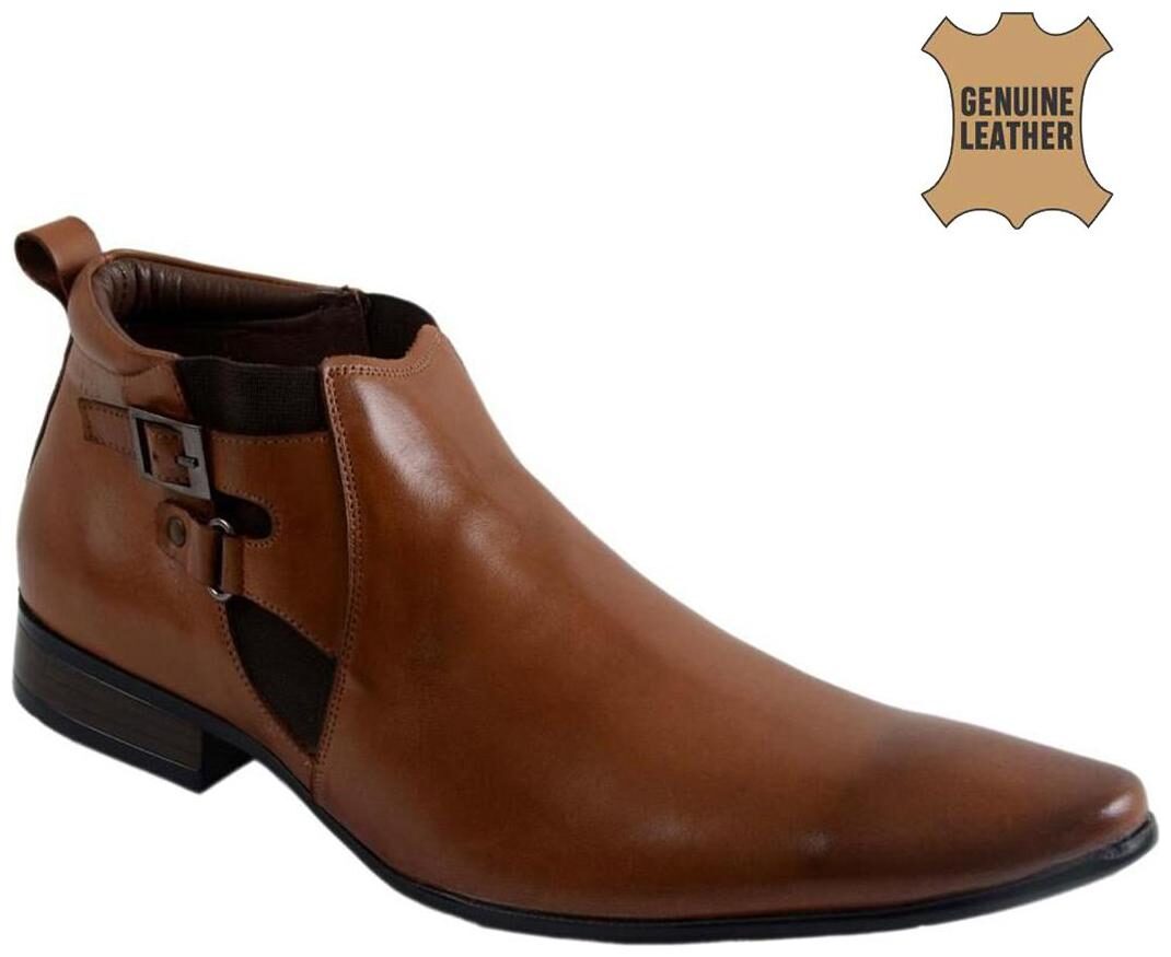 

HITZ TAN CASUAL LEATHER SHOES
