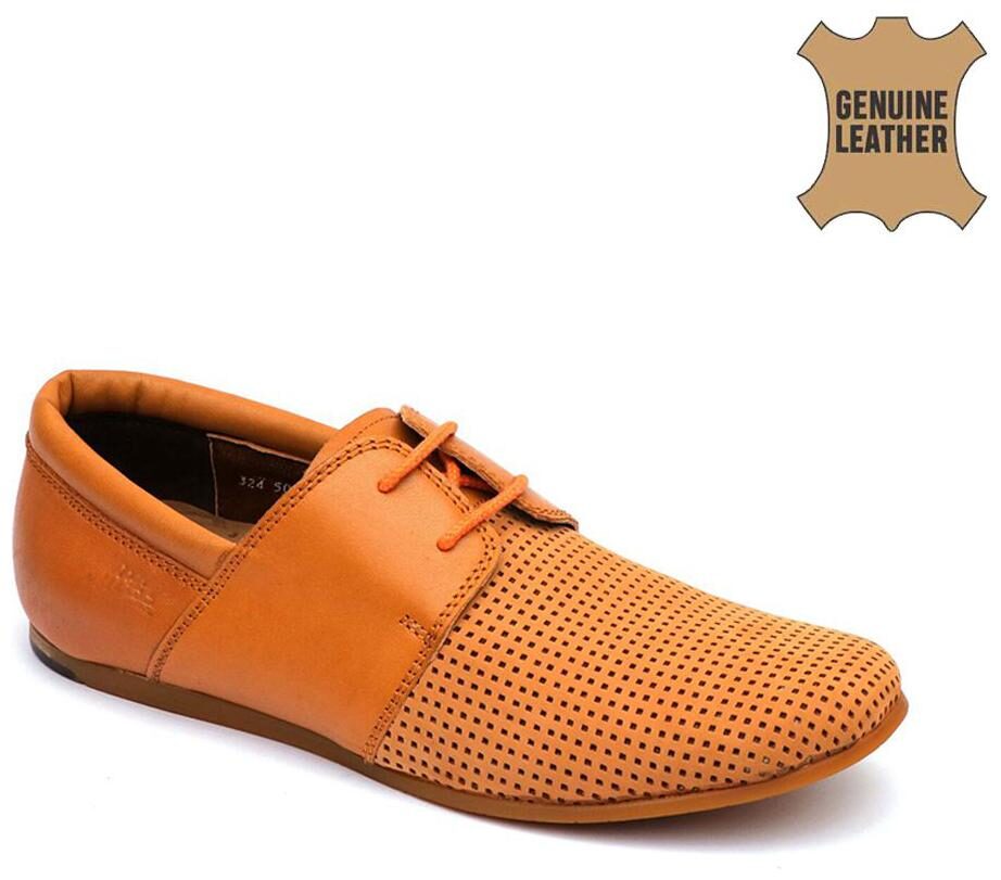 

Hitz Tan Leather Shoes