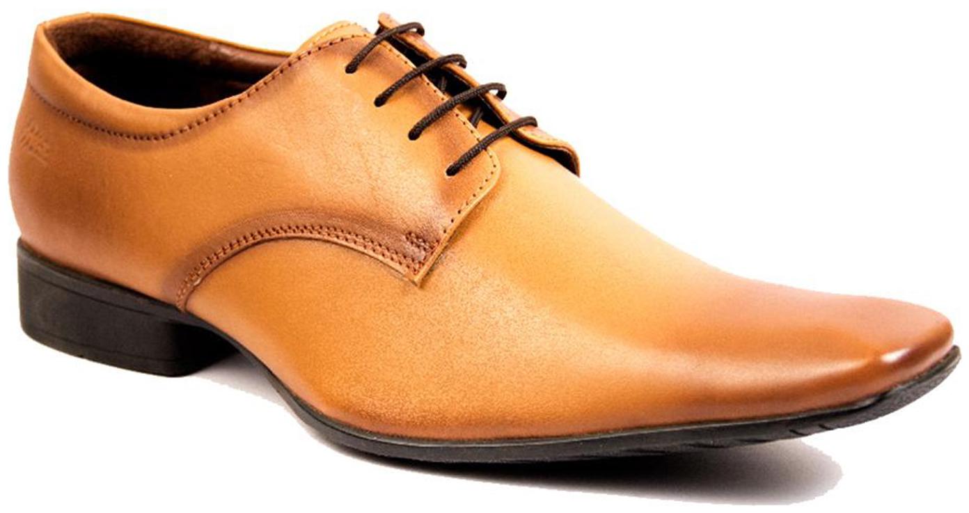 

Hitz Men Tan Slip-On Formal Shoes - 1551-CRUSHT