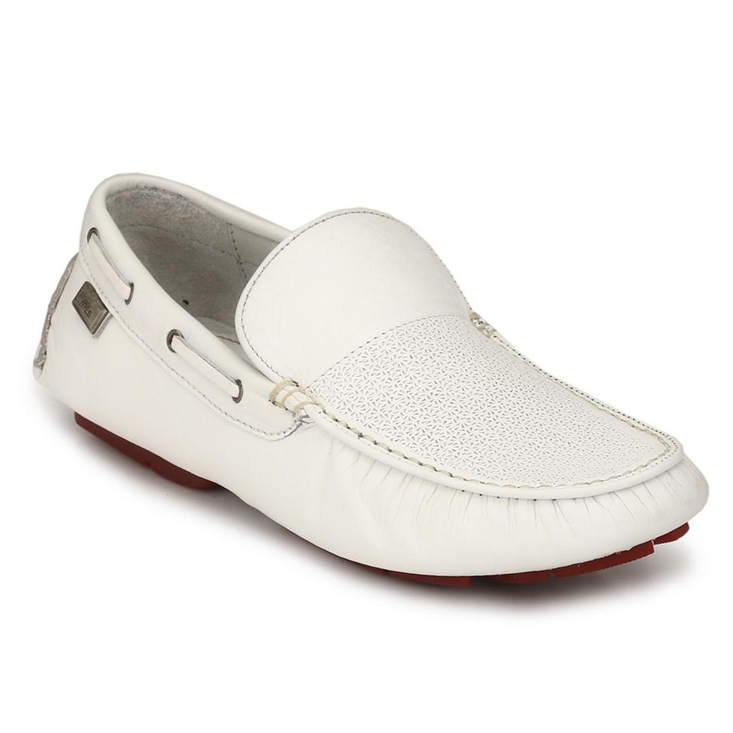 

Hitz Men White Loafers