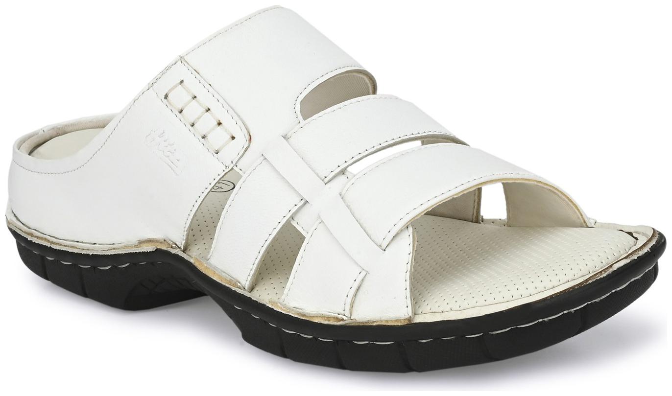 

Hitz White Slippers For Men s