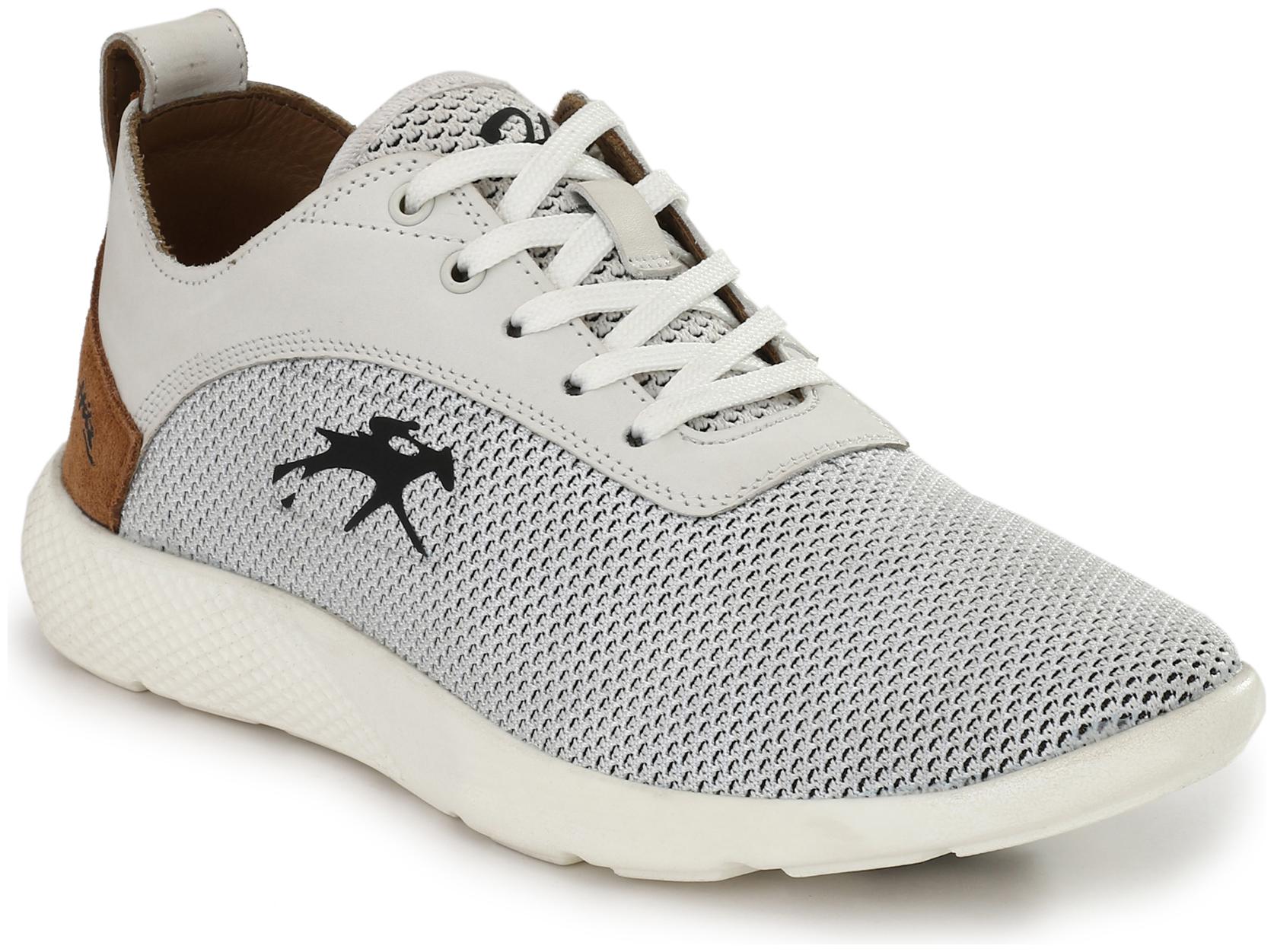 

Hitz S 1-WHITE TAN Men White Sneakers