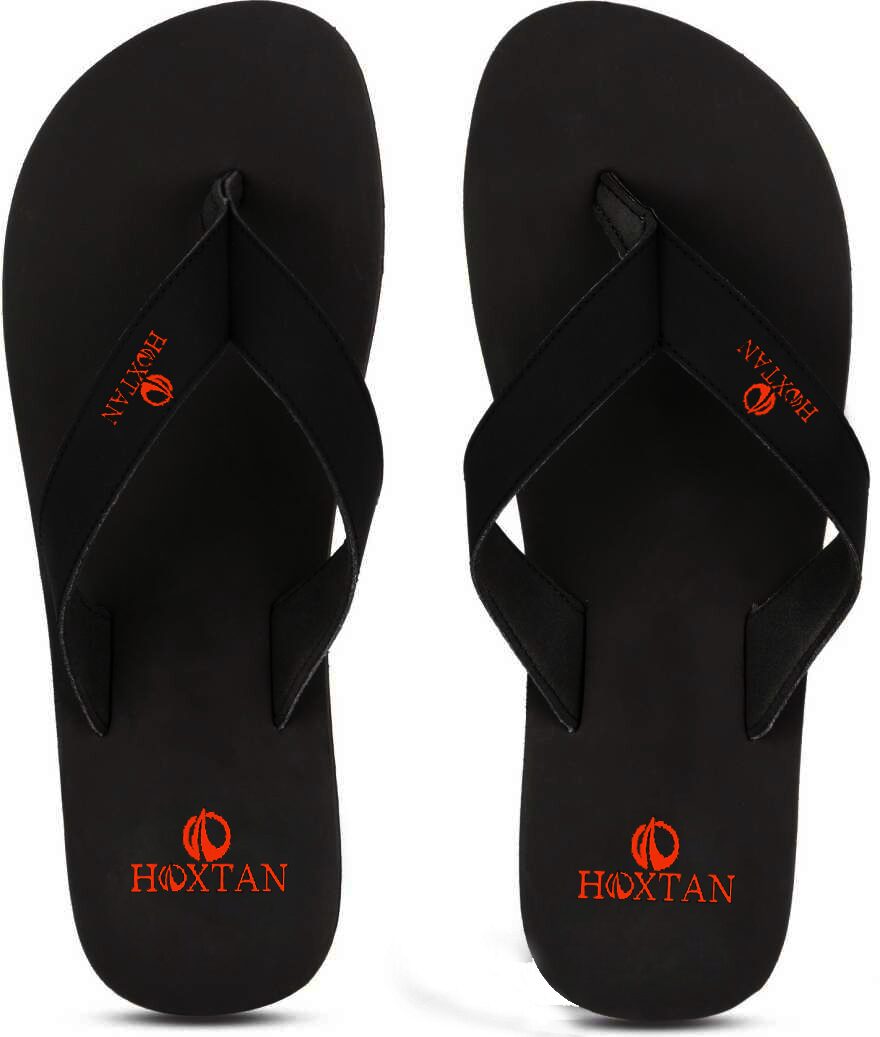 

Hoxtan Men s Black Outdoor Slippers