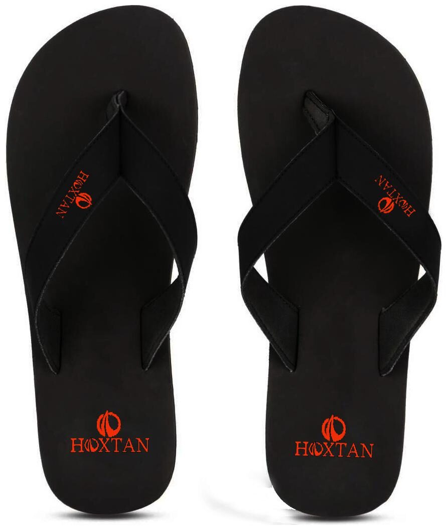 

Hoxtan Men s Black Outdoor Slippers