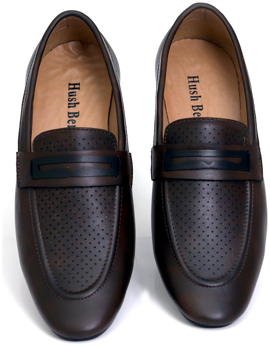 

HUSH BERRY Black Synthetic Men Casual Shoes