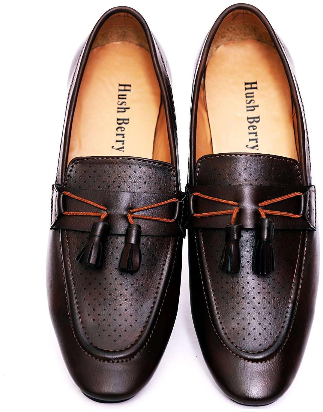 

HUSH BERRY Men Brown Loafers