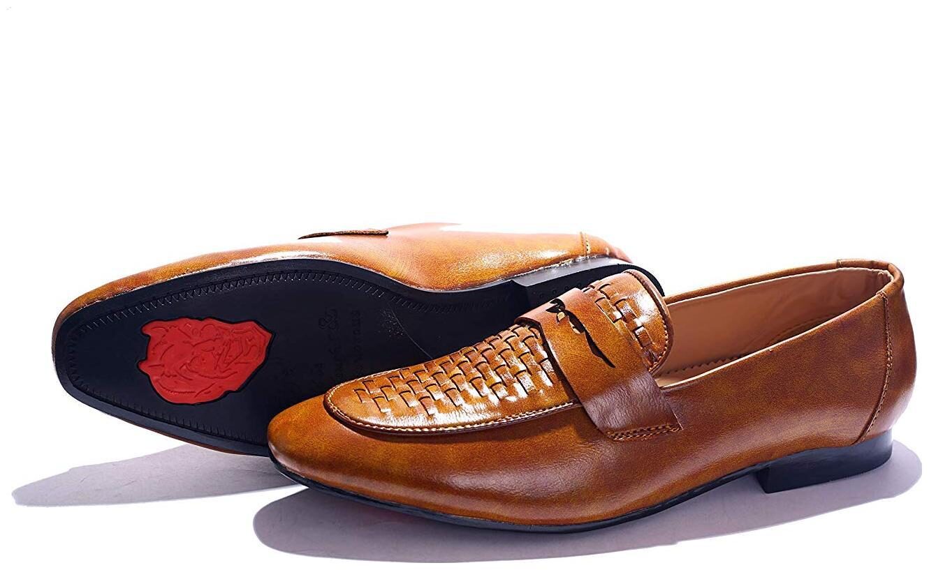 

Hush Berry Cross Boarders Semi Knotted Designer Shoe for Men