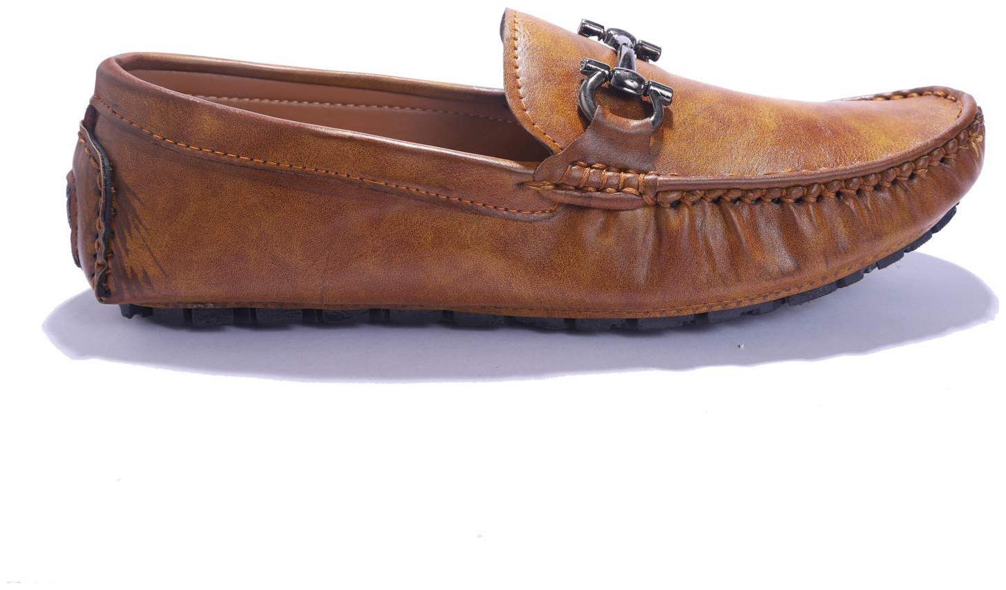 

HUSH BERRY Men Tan Loafers - HFDK
