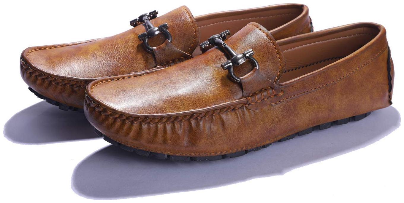 

HUSH BERRY Men Tan Loafers - HFDK