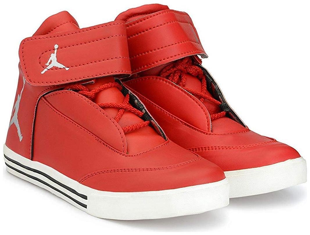 

HUSH BERRY Men Red Sneakers