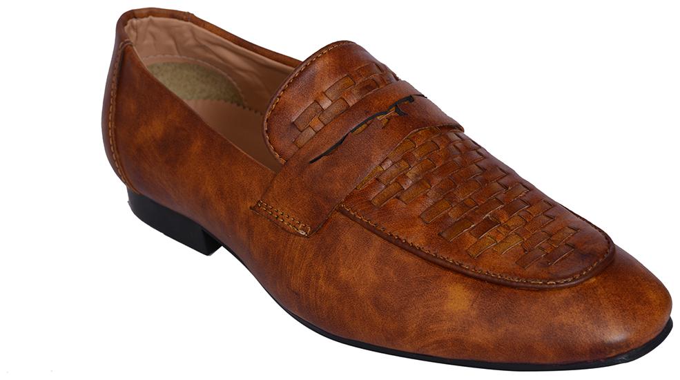 

HUSH BERRY Men Brown Slip-On Formal Shoes - M-BRZ-DFJ