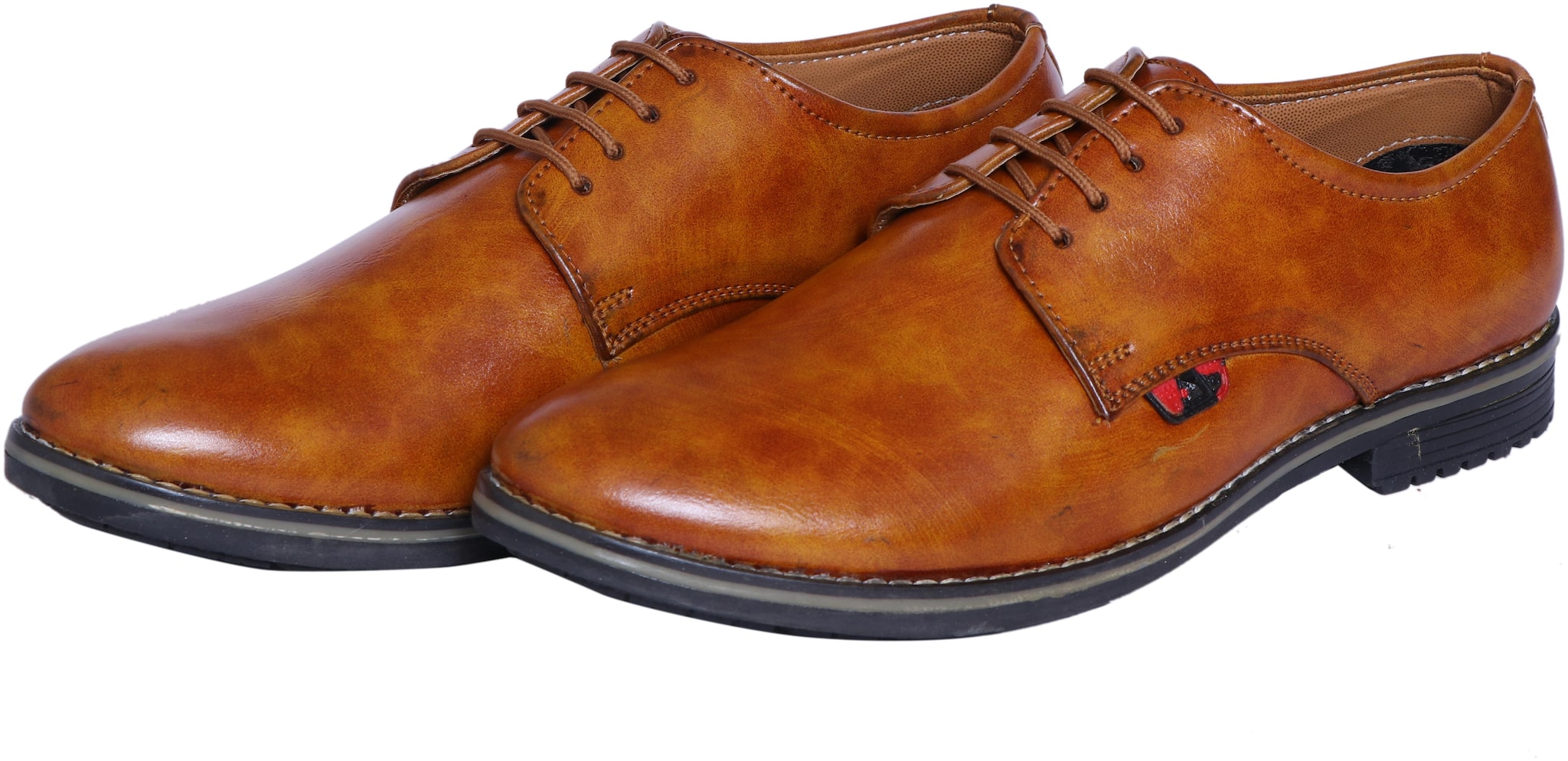 

HUSH BERRY Men Tan Slip-On Formal Shoes - NEW LOOK - HBTAN