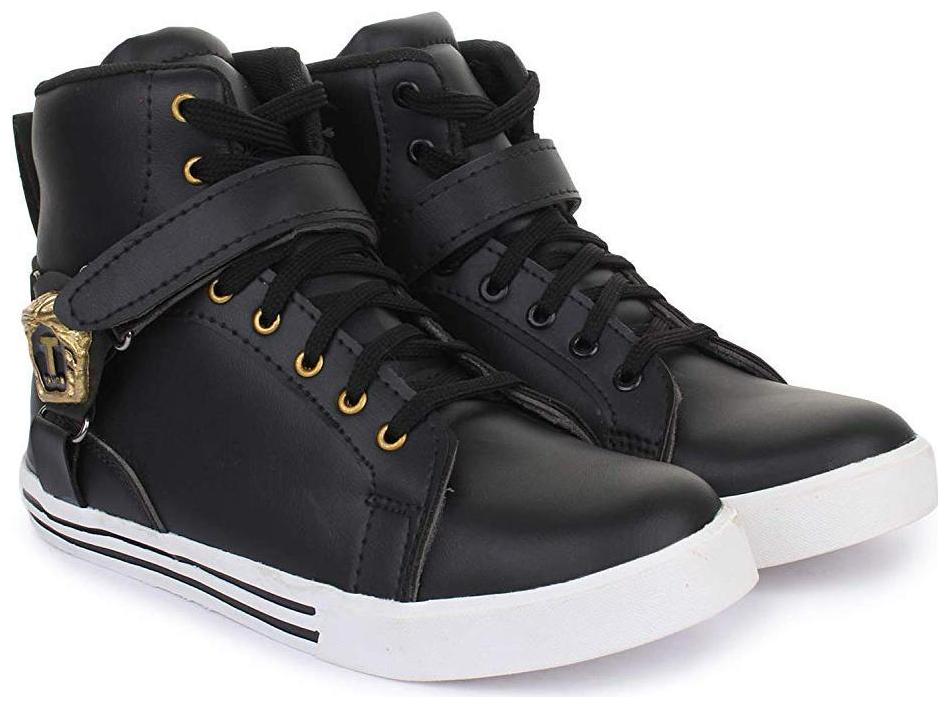 

HUSH BERRY Men Black Sneakers