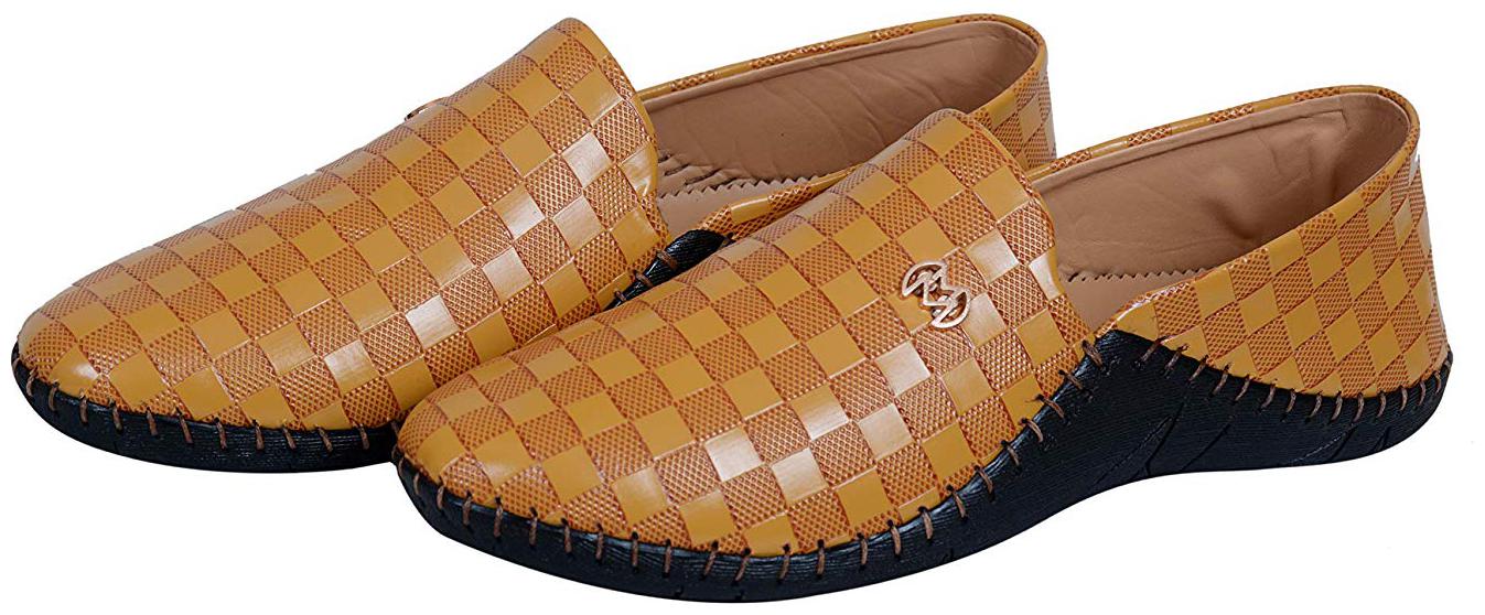 

HUSH BERRY Men Tan Loafers - HB32-TAN-7