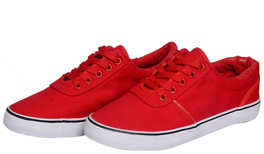 

HUSH BERRY Men Red Sneakers