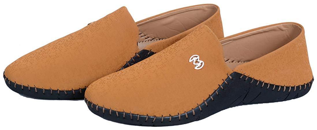 

HUSH BERRY Men Tan Loafers - HB33-TAN-8